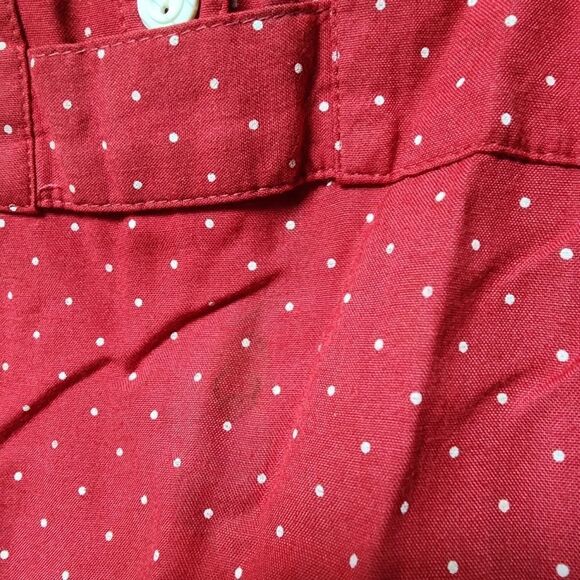 Vintage Gemini II Red & White Polka Dot Skirt Set (14) - Picture 7 of 8